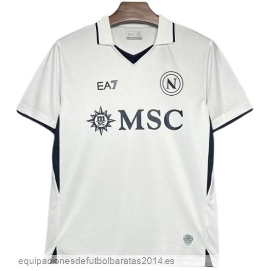 Nuevo Tailandia 2ª Camiseta Napoli 24/25 Blanco Baratas